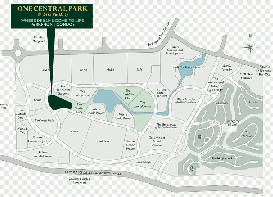 One Central Park location
